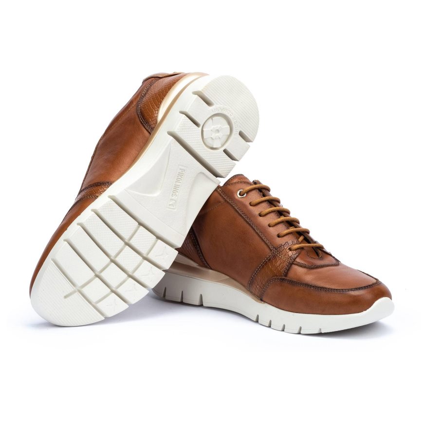 Women's Pikolinos CANTABRIA Sneakers Brown | NZ E231970